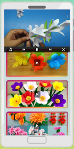 Paper Flower Making Video