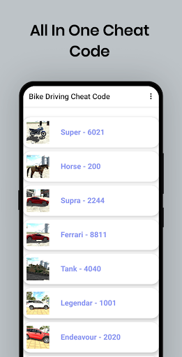 Indian Car Bike GTIV Cheat Screen 2