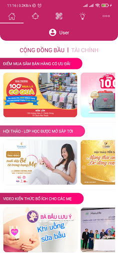 Cộng Đồng Bầu Screen 2
