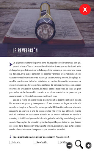 Android application Apocalipsis RA screenshort