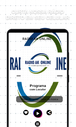 Android application RADIO AK ONLINE screenshort