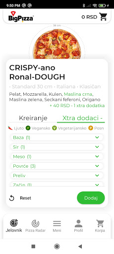 BigPizza Screen 3