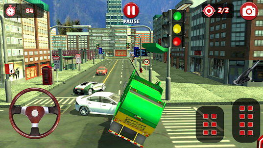 Garbage Truck Simulator Game: 