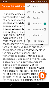 Captura de Pantalla 2 Text Viewer : Simple & Tiny android