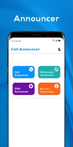 Caller & SMS Name Announcer
