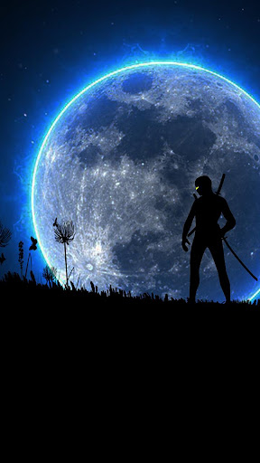Android application ninja warrior wallpaper screenshort