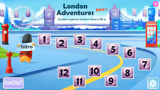 Android application London Adventures part 1 screenshort