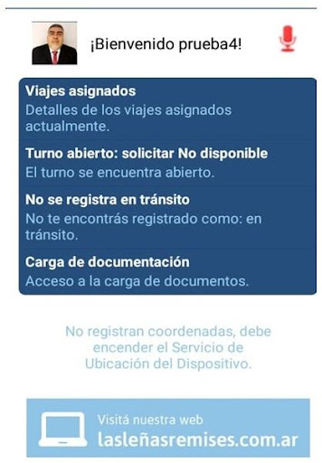 Las Leñas Traslados Corporativ Screen 2