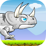 Dinosaur Triceratops Runner icon