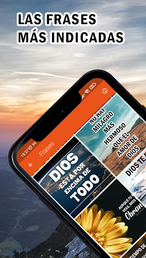 Android application Frases Cristianas con Imagen screenshort