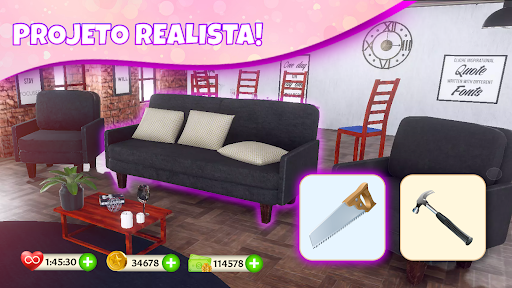Visualização do aplicativo