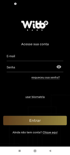 Android application Wibbank screenshort