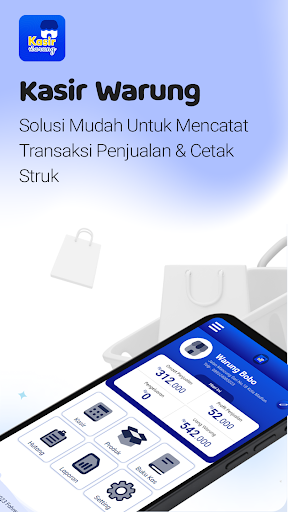 Android application Kasir Warung Sembako & Pulsa screenshort