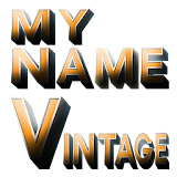 3D My Name Vintage Wallpaper icon
