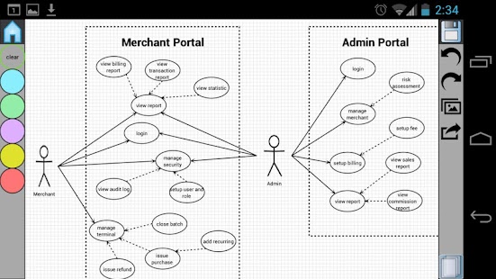 DrawExpress Diagram Capture d'écran