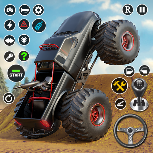 4x4 Monster Truck Racing Games logo
