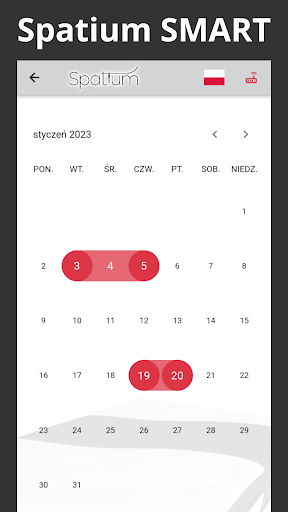 Spatium SMART App Screen 3