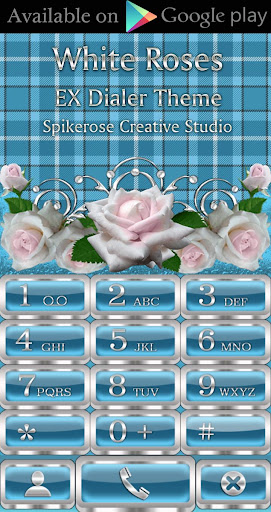 White Roses theme Screen 3