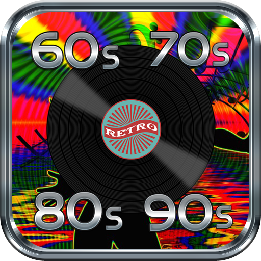 music from the 60s 70s 80s logo
