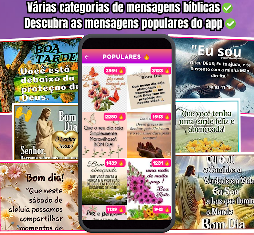 Mensagens de Bom Dia Bíblicas Screenshot 4 - AppWisp.com