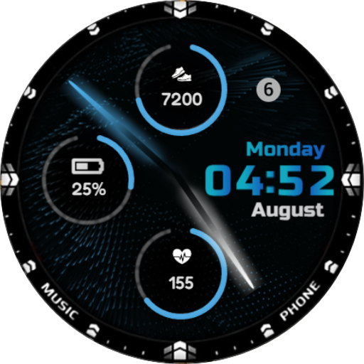 Blue Sea Watch Face Wear Os Download on Windows