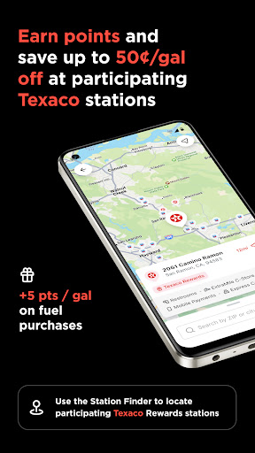 Android application Texaco screenshort