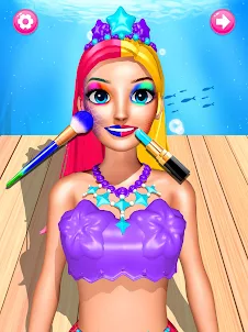 Color Reveal Mermaid Games