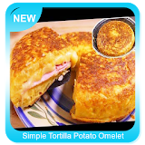 Simple Tortilla Potato Omelet Recipe icon