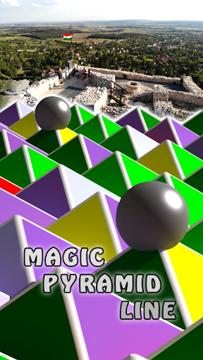 Android application Magic Pyramid Line screenshort
