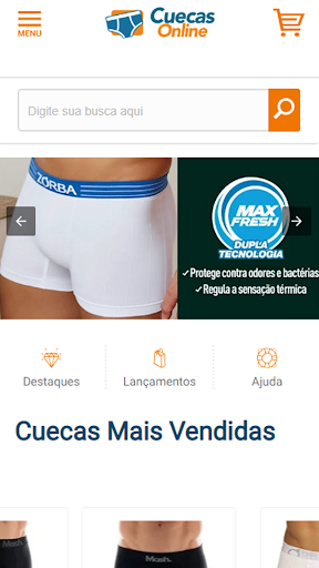 Android application CuecasOnline screenshort