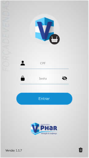 Android application mobileVphar screenshort