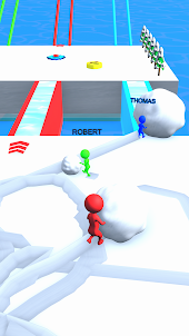 Snowball Race: Snow Game