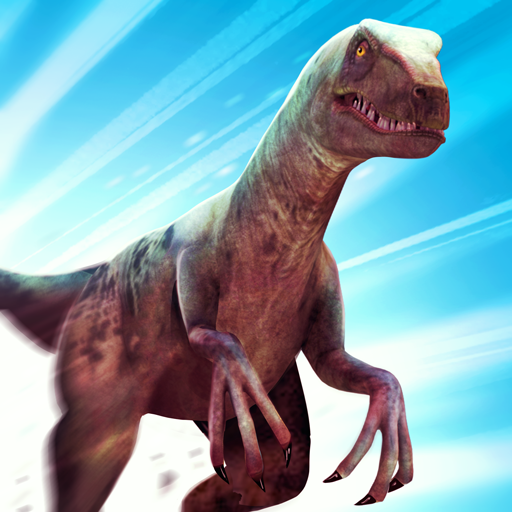 Jurassic Run Attack - Dinosaur Logo