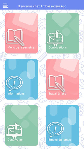 Ambassadeur App Screen 2