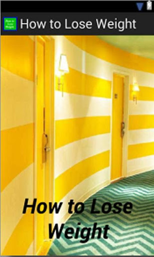 Android application How to Lose Weight screenshort
