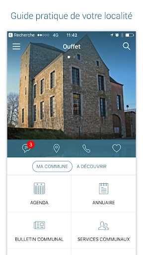Android application Ouffet - Ellemelle - Warzée screenshort