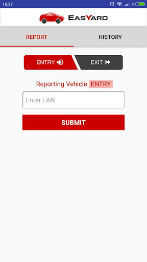 Android application EasYard screenshort