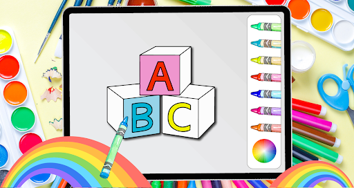 Android application Coloring Games: Color & Paint screenshort