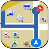 GPS Map & Location Finder- route finder icon