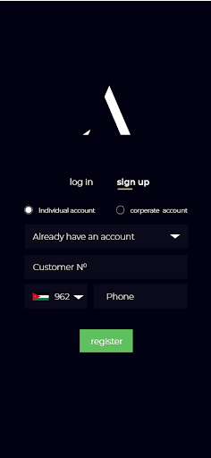 Android application ALPHA CAPITAL screenshort