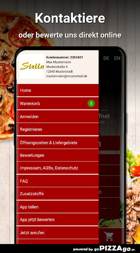 Pizzeria Stella Parsberg Screen 3