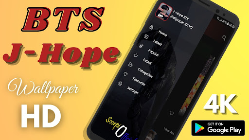 Android application J-Hope BTS Wallpaper 4K HD screenshort