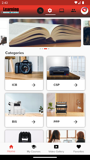 Android application Lawp screenshort