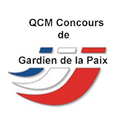 QCM Concours Gardien de la Paix