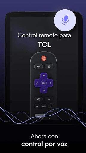 Mando a distancia para TV y Smart TV TCL