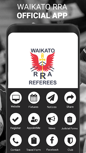 Android application Waikato Rugby Referees Assoc screenshort