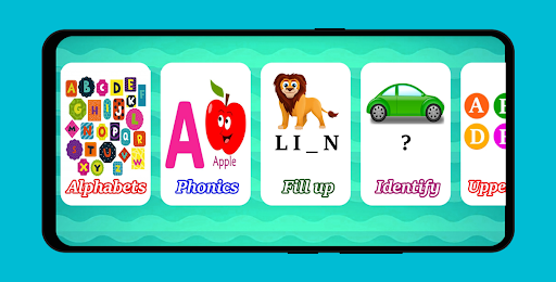Android application ABC Games for kids screenshort