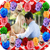 Romance Rose Photo Frames icon