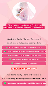 Wedding Party Planner