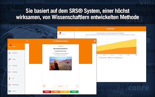 Russisch lernen mit MosaLingua Screenshot
